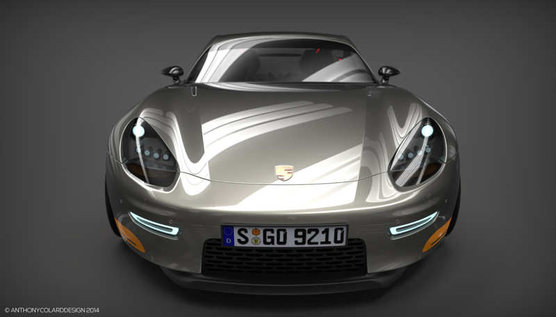 Illustration for article titled This Is What A Modern Porsche 928 Could Look Like